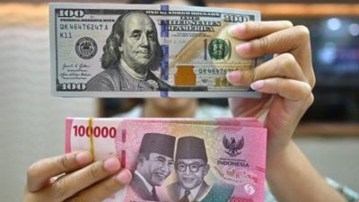 Rupiah Melemah Tipis, Sentimen Blokade Iran Tekan Nilai Tukar